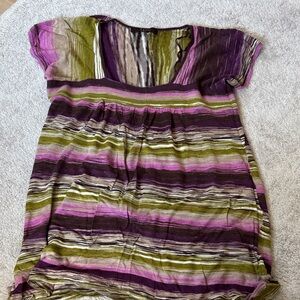 Fever Multicolor Striped Sweater Dress